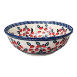 Bowl, Round, 8.5" in "Fresh Strawberries" by Manufaktura | M135U-AS70