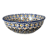 Polish Pottery 8.5" Bowl (Kaleidoscope) | M135U-ASR at PolishPotteryOutlet.com