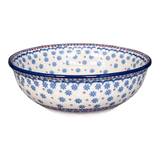 Bowl, Round, 8.5" in "Snowflake Love" by Manufaktura | M135U-PS01