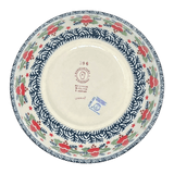 Bowl, Round, 8.5" in "Evergreen Bells" by Manufaktura | M135U-PZDG