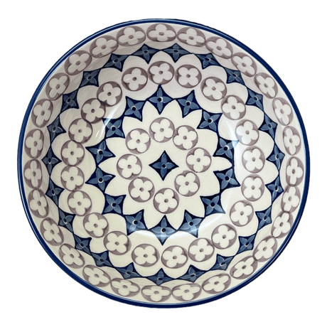 Bowl, Round, 8.5" in "Diamond Blossoms" by Manufaktura | M135U-ZP03