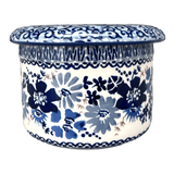 Butter Crock, 4.5" in "Blue Life" by Manufaktura | M136S-EO39