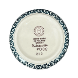 Butter Crock, 4.5" in "Poppy Paradise" by Manufaktura | M136S-PD01