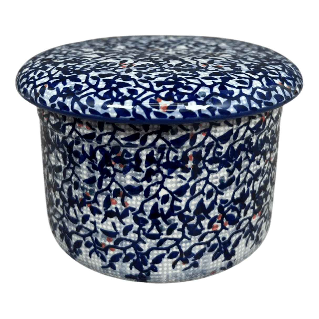 Butter Crock, 4.5" in "Twilight Berries" by Manufaktura | M136U-GP14