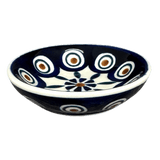 Bowl, Round, Shallow, 3" in "Floral Peacock" by Manufaktura | M150T-54KK