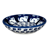 Bowl, Round, Shallow, 3" in "Kitty Cat Path" by Manufaktura | M150T-KOT6