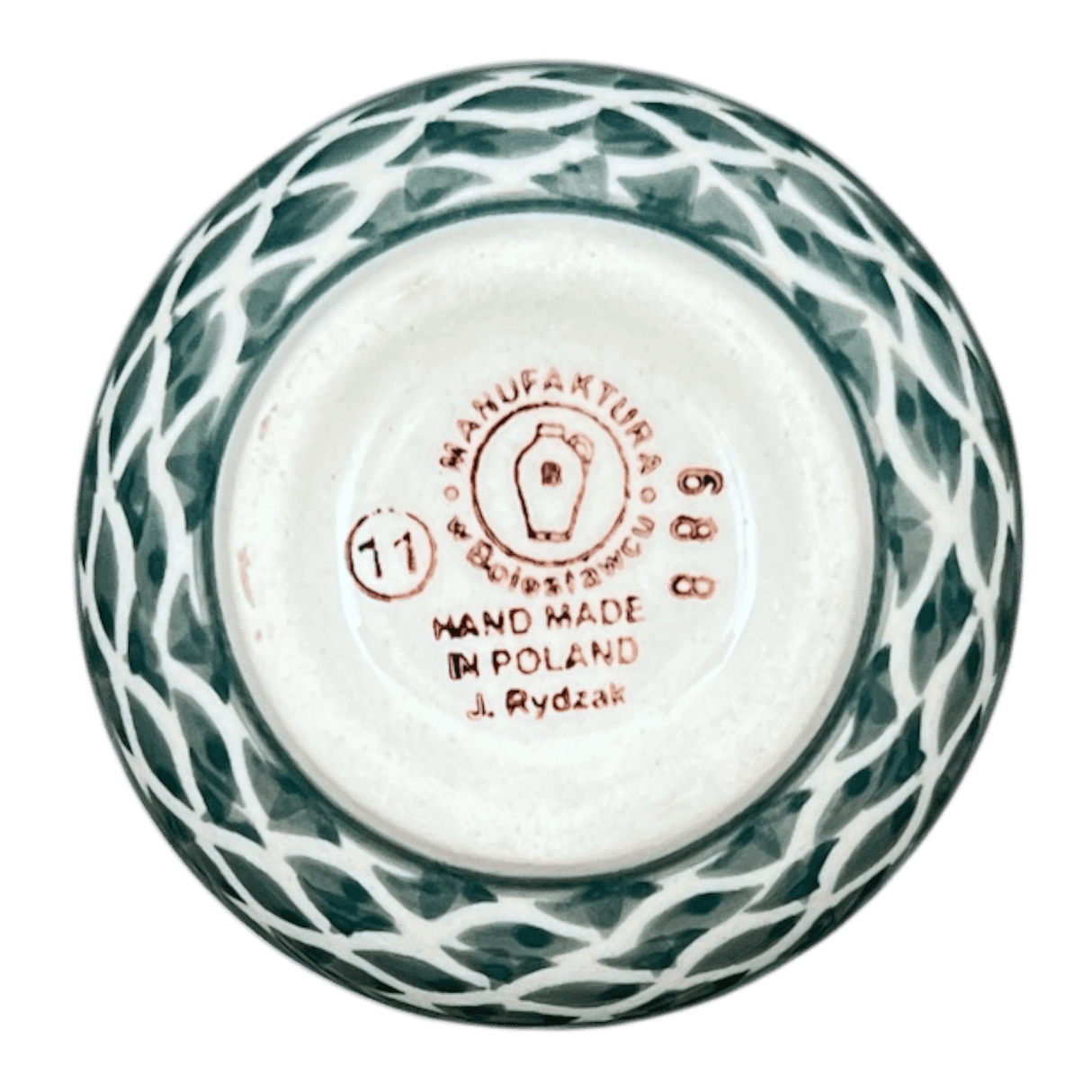 Bowl, Round, Shallow, 3" in "Woven Pansies" by Manufaktura | M150T-RV
