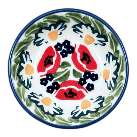 Bowl, Round, Shallow, 3" in "Poppy Parade" by Manufaktura | M150U-P341
