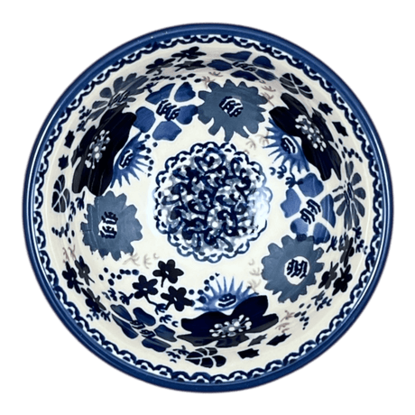 Bowl, Round, Dipping, 4.25" in "Blue Life" by Manufaktura | M153S-EO39