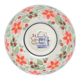 Bowl, Round, Dipping, 4.25" in "Pink Poinsettia" by Manufaktura | M153S-PS14
