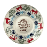 Bowl, Round, Dipping, 4.25" in "Reindeer Games" by Manufaktura | M153T-BL07
