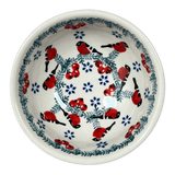 Bowl, Round, Dipping, 4.25" in "Red Bird" by Manufaktura | M153T-GILE