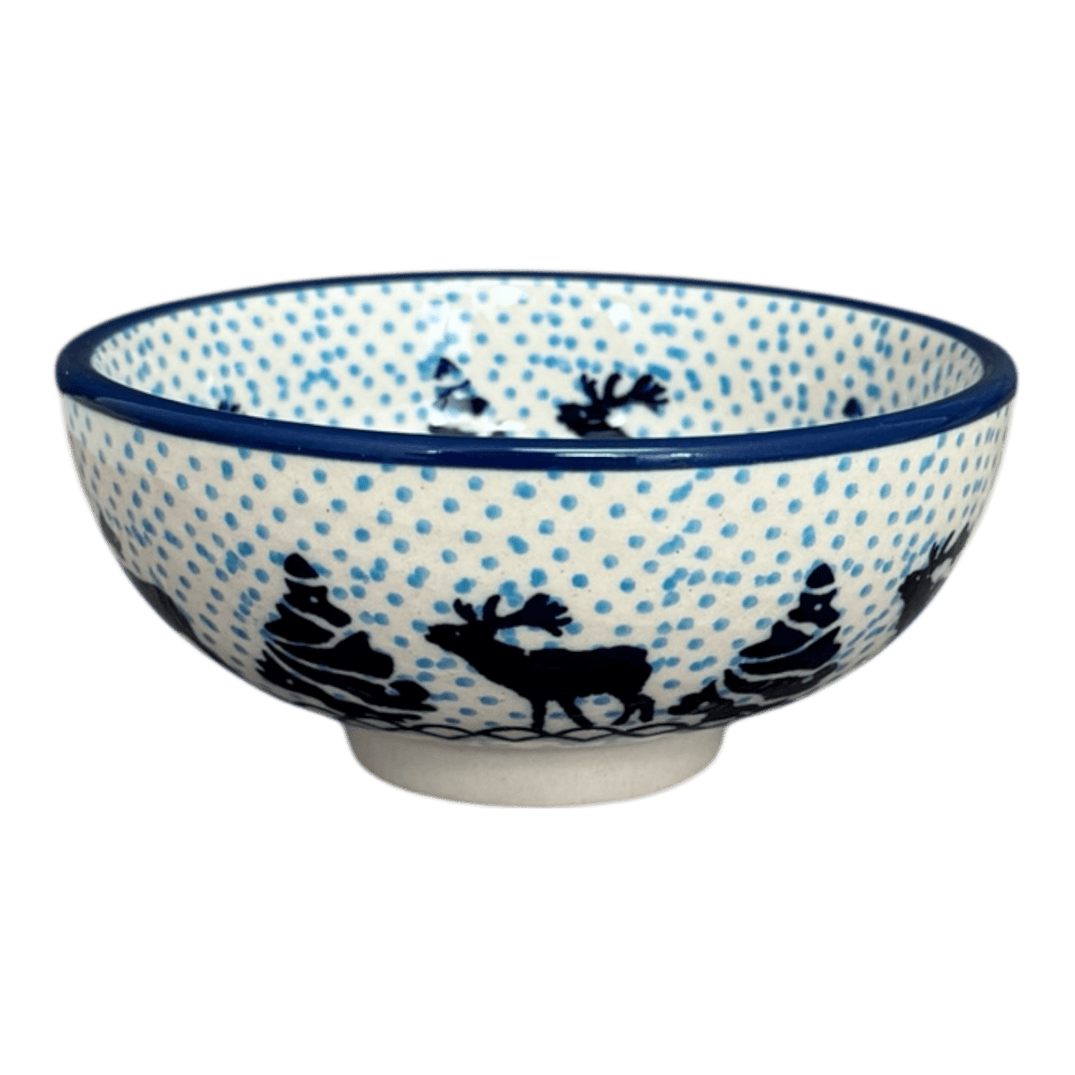 Bowl, Round, Dipping, 4.25" in "Peaceful Season" by Manufaktura | M153T-JG24