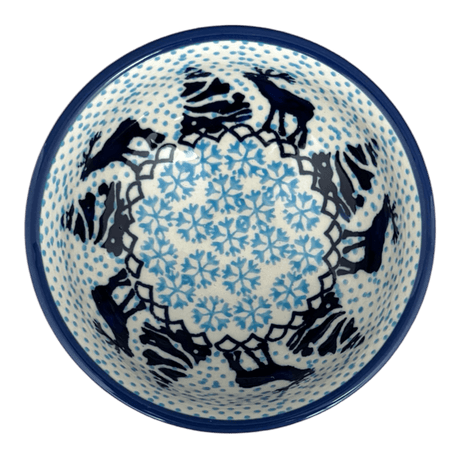 Bowl, Round, Dipping, 4.25" in "Peaceful Season" by Manufaktura | M153T-JG24