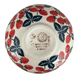 Bowl, Round, Dipping, 4.25" in "Fresh Strawberries" by Manufaktura | M153U-AS70