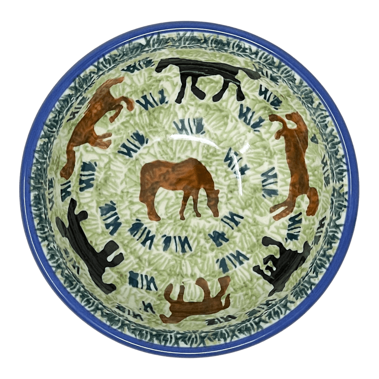 Bowl, Round, Dipping, 4.25" in "On the Range" by Manufaktura | M153U-INK2