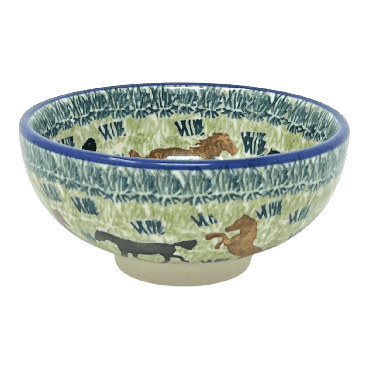 Bowl, Round, Dipping, 4.25" in "On the Range" by Manufaktura | M153U-INK2