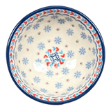 Bowl, Round, Dipping, 4.25" in "Snowflake Love" by Manufaktura | M153U-PS01