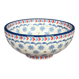 Bowl, Round, Dipping, 4.25" in "Snowflake Love" by Manufaktura | M153U-PS01