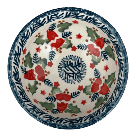 Bowl, Round, Dipping, 4.25" in "Evergreen Bells" by Manufaktura | M153U-PZDG