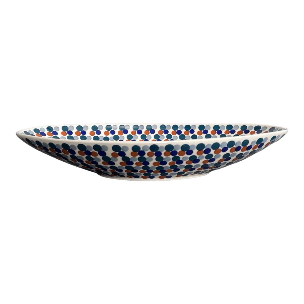 Bowl, Oblong, Serving, Large, 15.75" x 8.25" in "Fall Confetti" by Manufaktura | M168U-BM01