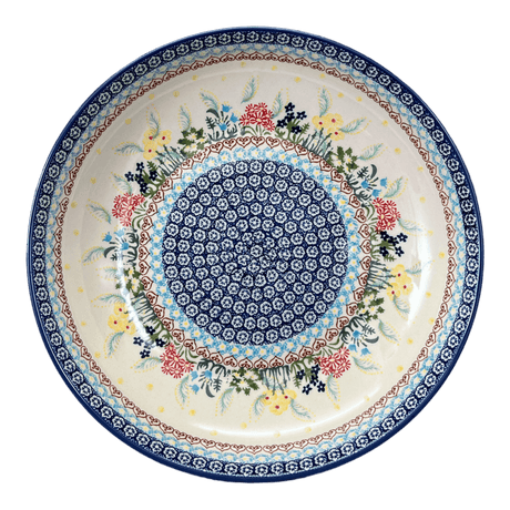 Bowl, Round, Shallow, Salad, 11.75" in "Beautiful Botanicals" by Manufaktura | M173S-DPOG