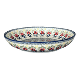 Bowl, Round, Shallow, Salad, 11.75" in "Coral Bells" by Manufaktura | M173S-DPSD