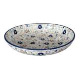 Bowl, Round, Shallow, Salad, 11.75" in "Scattered Petals" by Manufaktura | M173S-EO35