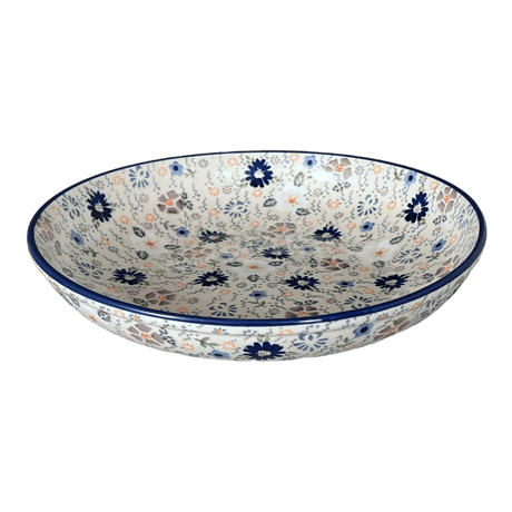 Bowl, Round, Shallow, Salad, 11.75" in "Scattered Petals" by Manufaktura | M173S-EO35