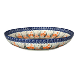 Bowl, Round, Shallow, Salad, 11.75" in "Sun-Kissed Garden" by Manufaktura | M173S-GM15