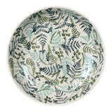 Bowl, Round, Shallow, Salad, 11.75" in "Scattered Ferns" by Manufaktura | M173S-GZ39