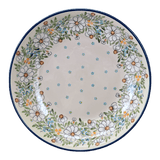 Bowl, Round, Shallow, Salad, 11.75" in "Daisy Bouquet" by Manufaktura | M173S-TAB3