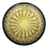 Bowl, Round, Shallow, Salad, 11.75" in "Sunshine Grotto" by Manufaktura | M173S-WK52