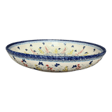 Bowl, Round, Shallow, Salad, 11.75" in "Butterfly Bounty" by Manufaktura | M173S-WK76