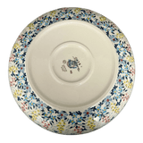 Bowl, Round, Shallow, Salad, 11.75" in "Butterfly Bounty" by Manufaktura | M173S-WK76