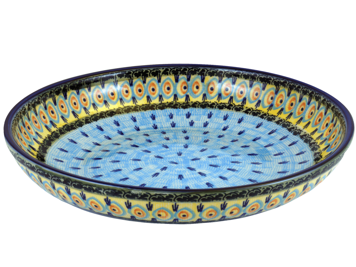 Bowl, Round, Shallow, Salad, 11.75" in "Providence" by Manufaktura | M173S-WKON