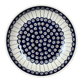 Bowl, Round, Shallow, Salad, 11.75" in "Peacock in Line" by Manufaktura | M173T-54A