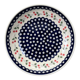 Bowl, Round, Shallow, Salad, 11.75" in "Cherry Dot" by Manufaktura | M173T-70WI