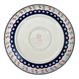 Bowl, Round, Shallow, Salad, 11.75" in "Cherry Dot" by Manufaktura | M173T-70WI