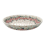 Bowl, Round, Shallow, Salad, 11.75" in "Autumn Wreath" by Manufaktura | M173T-KK02