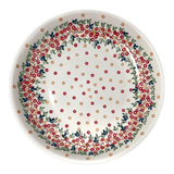 Bowl, Round, Shallow, Salad, 11.75" in "Autumn Wreath" by Manufaktura | M173T-KK02