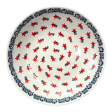 Bowl, Round, Shallow, Salad, 11.75" in "Evergreen Stars" by Manufaktura | M173T-PZGG