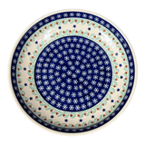 Bowl, Round, Shallow, Salad, 11.75" in "Starry Wreath" by Manufaktura | M173T-PZG