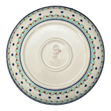 Bowl, Round, Shallow, Salad, 11.75" in "Starry Wreath" by Manufaktura | M173T-PZG