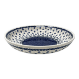 Bowl, Round, Shallow, Salad, 11.75" in "Snowy Pines" by Manufaktura | M173T-U22