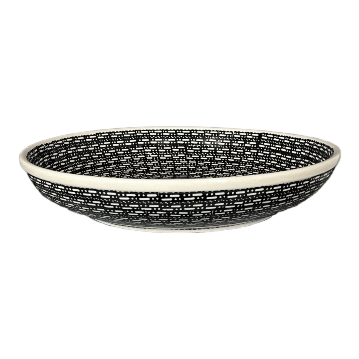 Bowl, Round, Shallow, Salad, 11.75" in "Metro" by Manufaktura | M173T-WCZM