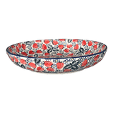 Bowl, Round, Shallow, Salad, 11.75" in "Strawberry Fields" by Manufaktura | M173U-AS59