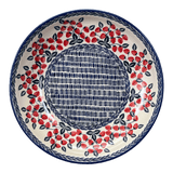 Bowl, Round, Shallow, Salad, 11.75" in "Fresh Strawberries" by Manufaktura | M173U-AS70