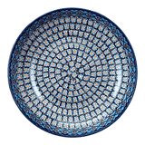 Bowl, Round, Shallow, Salad, 11.75" in "Blue Diamond" by Manufaktura | M173U-DHR