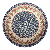 Bowl, Round, Shallow, Salad, 11.75" in "Ring Around the Rosie" by Manufaktura | M173U-P321